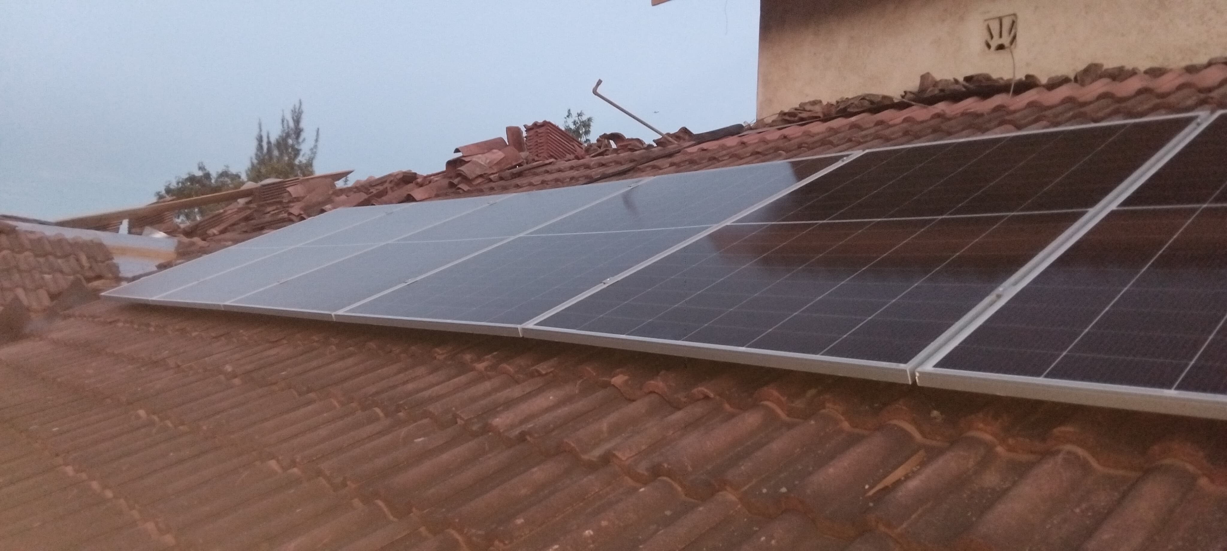 Solar panel installation in Kenya - SunPro project