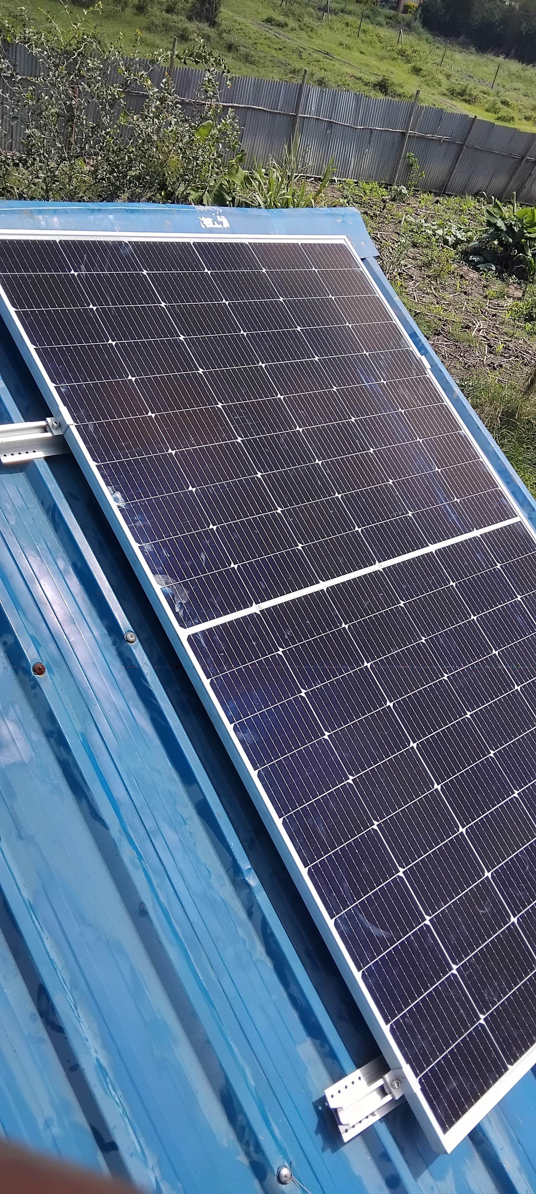 Solar panel installation in Kenya - SunPro project