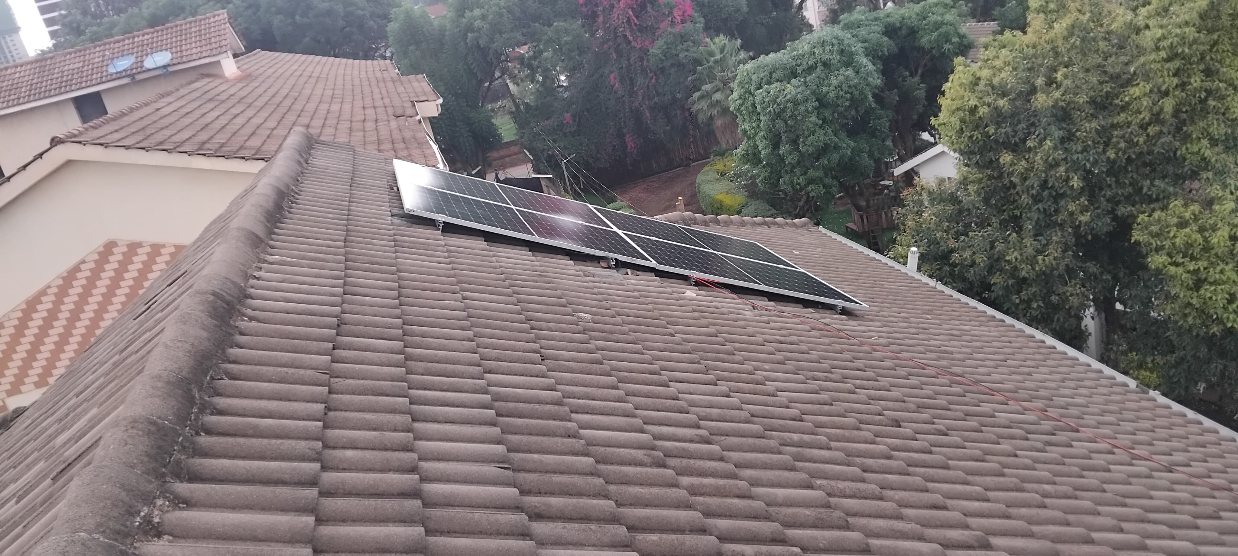 Solar panel installation in Kenya - SunPro project