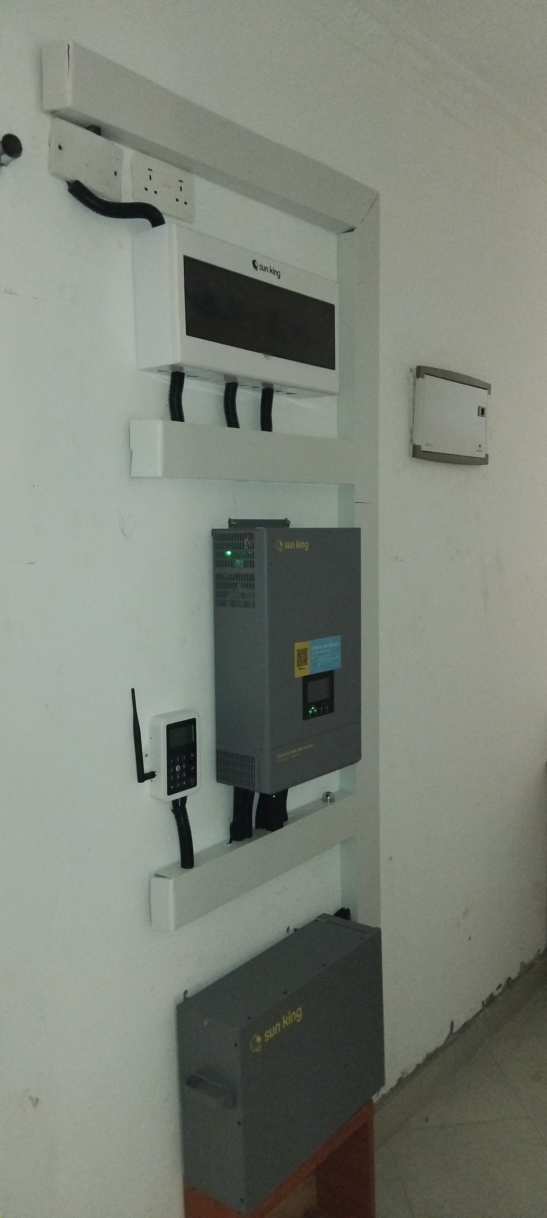 Solar panel installation in Kenya - SunPro project